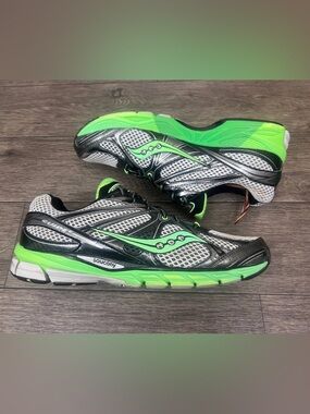 Saucony Green Mens Shoes Sneakers